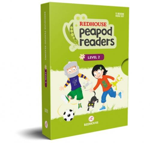 Redhouse Peapod Readers İngilizce Hikâye Seti 2 (Kutulu Ürün)  Frontansicht 1
