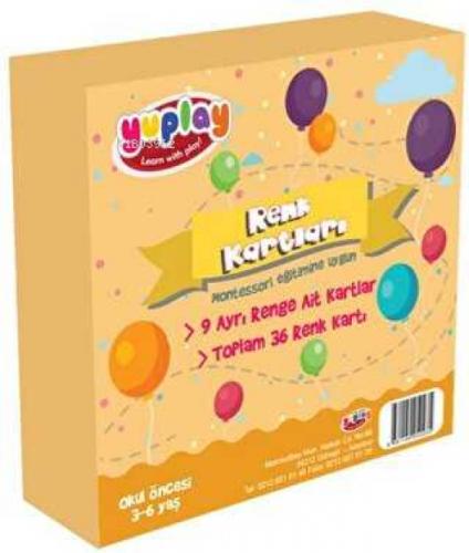 Renk Kartları - 36 Kart  Frontansicht 1