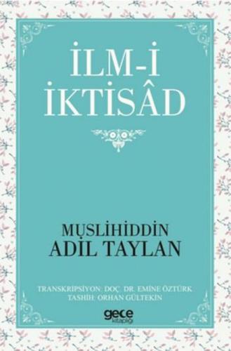 İlm-i İktisad  Frontansicht 1