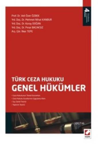 Türk Ceza Hukuku Genel Hükümler  Frontansicht 1