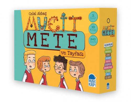 Mucit Mete Ve Tayfası - 3 Sınıf Hikaye Seti (10 Kitap)  Frontansicht 1