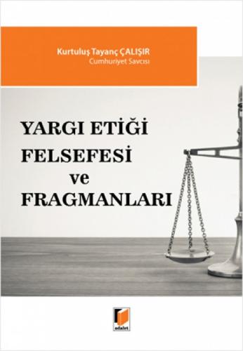 Yargı Etiği Felsefesi ve Fragmanları  Frontansicht 1