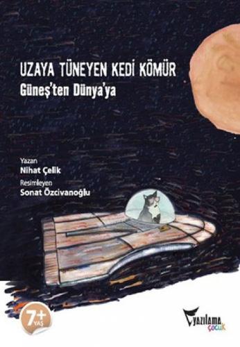 Uzaya Tüneyen Kedi Kömür  Frontansicht 1