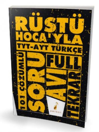 Rüştü Hoca'yla TYT - AYT Türkçe Soru Avı 101 Çözümlü Soru  Frontansicht 1