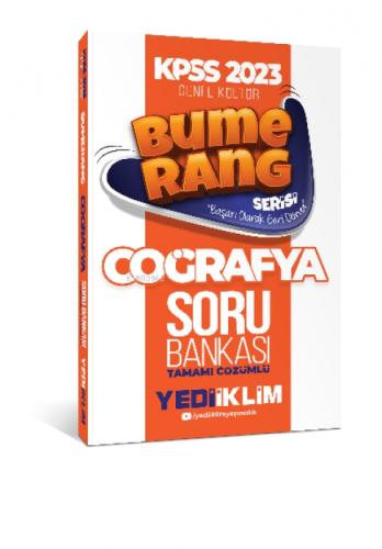 2023 KPSS Genel Kültür Bumerang Coğrafya Tamamı Çözümlü Soru Bankası  Frontansicht 1