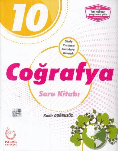 Palme Yayınları 10. Sınıf Coğrafya Soru Kitabı Palme  Frontansicht 1