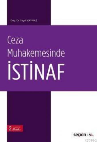 Ceza Muhakemesinde İstinaf  Frontansicht 1