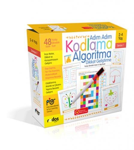 Adım Adım Kodlama, Algoritma, Dikkat Geliştirme / Seviye 1 / 2-4 Yaş  Frontansicht 1