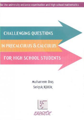 Challenging Questions in Precalculus Calculus  Frontansicht 1