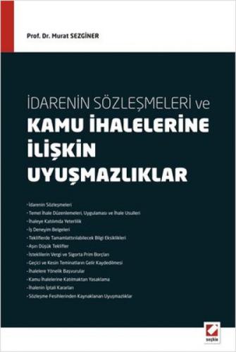 İdarenin Sözleşmeleri ve Kamu İhalelerine İlişkin Uyuşmazlıklar  Frontansicht 1
