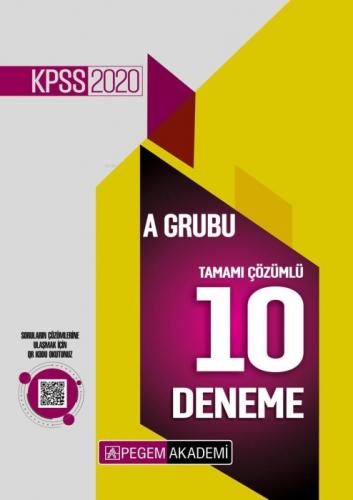2020 KPSS A Grubu Tamamı  Frontansicht 1