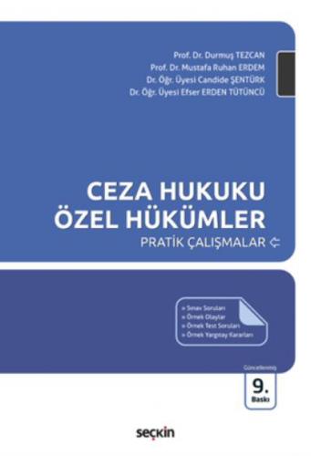Ceza Hukuku Özel Hükümler Pratik Çalışmalar  Frontansicht 1