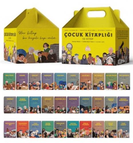 Çocuk Kitaplığı (30 Kitap)       ;Soru Kitapçığı + Ebeveyn Mektubu + Sticker İlaveli  Frontansicht 1