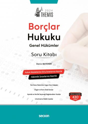 THEMIS Borçlar Hukuku Genel Hükümler Soru Kitabı  Frontansicht 1