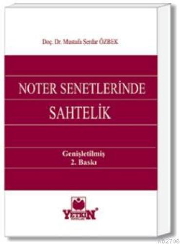 Noter Senetlerinde Sahtelik  Frontansicht 1