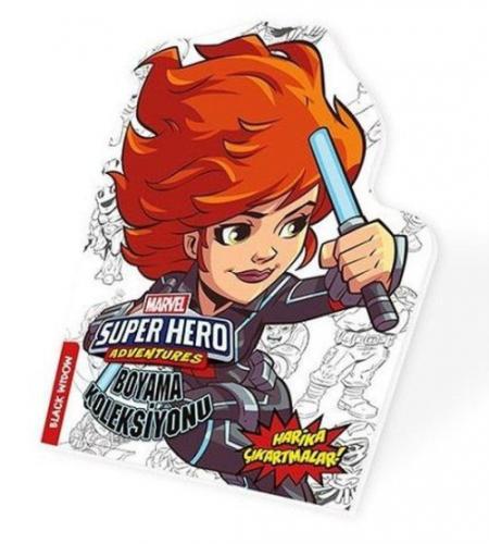 Black Widow - Marvel Süper Kahramanlar Boyama Koleksiyonu  Frontansicht 1