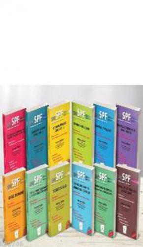 SPK - SPF Sermaye Piyasası  Faaliyetleri Düzey 3 Lisansı (12 Kitap)  Frontansicht 1