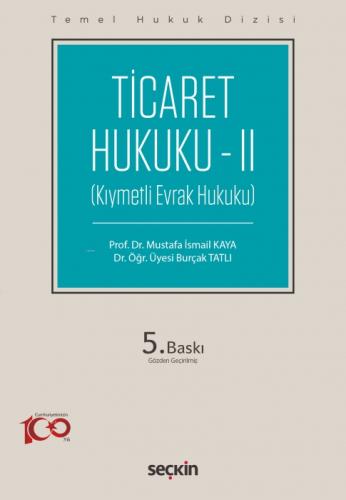 Ticaret Hukuku 2  Frontansicht 1