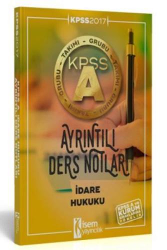 KPSS A Grubu İdare Hukuku Ayrıntılı Ders Notları 2017  Frontansicht 1