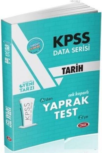 KPSS Data Serisi Tarih Çek Koparlı Yaprak Test  Frontansicht 1