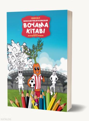 Şakacı Meyveler ve Sebzeler Boyama Kitabı  Frontansicht 1