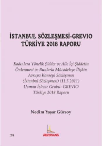 İstanbul Sözleşmesi-Grevıo Türkiye 2018 Raporu  Frontansicht 1