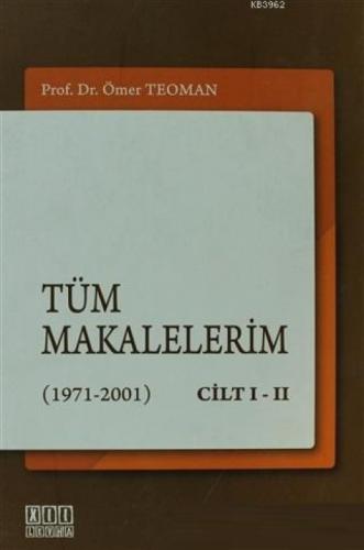 Tüm Makalelerim (1971-2001) Cilt 1-2  Frontansicht 1