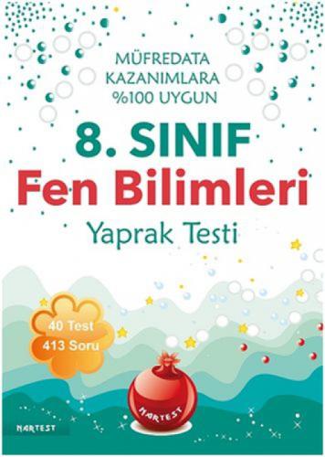8. Sınıf Fen Bilimleri Yaprak Testi  Frontansicht 1