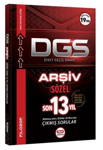 DGS Arşiv Sözel Son 13 Yıl Konularına Göre Ayrılmış Çıkmış Sorular  Frontansicht 1