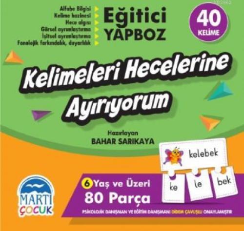Kelemeleri Hecelerine Ayırıyorum - Eğitici Yapboz  Frontansicht 1