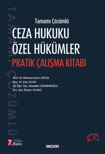 Ceza Hukuku Özel Hükümler Pratik Çalışma Kitabı  Frontansicht 1