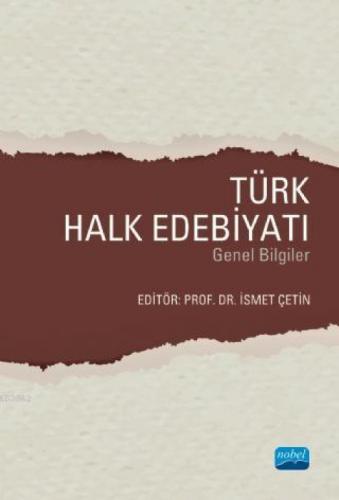 Türk Halk Edebiyatı  Frontansicht 1