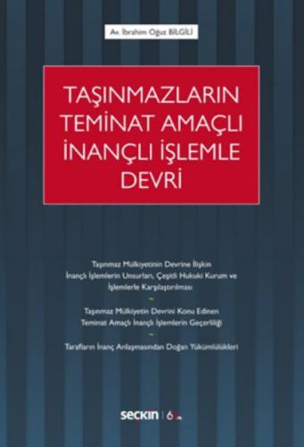 Taşınmazların Teminat Amaçlı İnançlı İşlemle Devri  Frontansicht 1