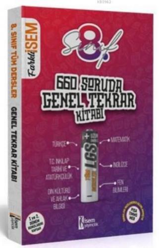 İsem 2020 Farklı İsem 8 Sınıf LGS 660 Soruda Genel Tekrar Kitabı  Frontansicht 1