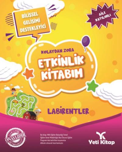 Kolaydan Zora Etkinlik Kitabım - Labirentler  Frontansicht 1