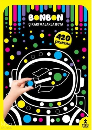 Uzay - Bonbon Çıkartmalarla Boya - 420 Çıkartma  Frontansicht 1