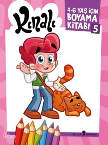 Kınalı 4-6 Yaş İçin Boyama Kitabı 5 (Pembe)  Frontansicht 1