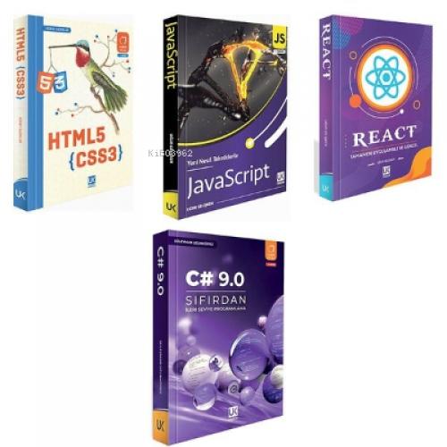 C# 9.0 ile Full Stack Programlama Seti - 4 Kitap Takım  Frontansicht 1