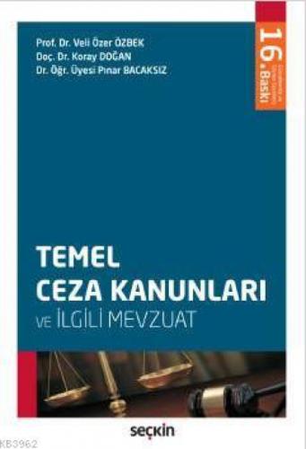 Temel Ceza Kanunları ve İlgili Mevzuat  Frontansicht 1