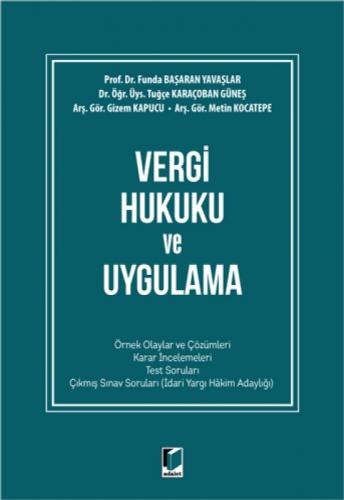Vergi Hukuku ve Uygulama  Frontansicht 1