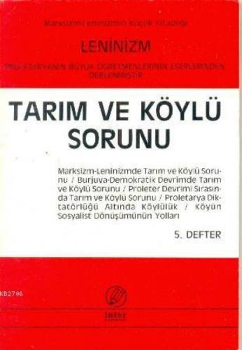Tarım ve Köylü Sorunu (5. Defter)  Frontansicht 1