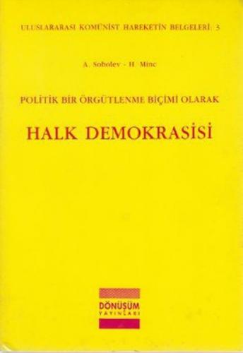 Politik Bir Örgütlenme Biçimi Olarak Halk Demokrasisi  Frontansicht 1