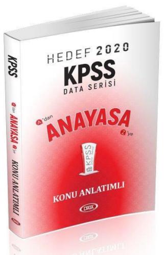 Data Yayınları KPSS Anayasa Konu Anlatımlı  Frontansicht 1