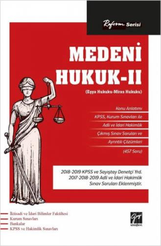 Reform Serisi Medeni Hukuk II (Eşya Hukuku - Miras Hukuku)  Frontansicht 1