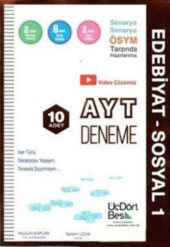 AYT 10'lu Edebiyat Sosyal 1 Denemesi  Frontansicht 1