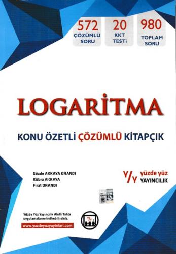 Logaritma Konu Özetli Çözümlü Kitapçık  Frontansicht 1