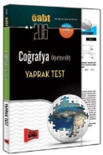 ÖABT KPSS Coğrafya Öğretmenliği Yaprak Test 2016  Frontansicht 1