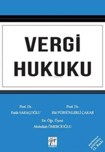 Vergi Hukuku  Frontansicht 1