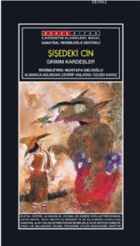 Sanatsal Resimli Şişedeki Cin  Frontansicht 1
