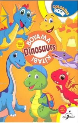 Aktiviteli Boyama Kitabı Dinozorlar  Frontansicht 1